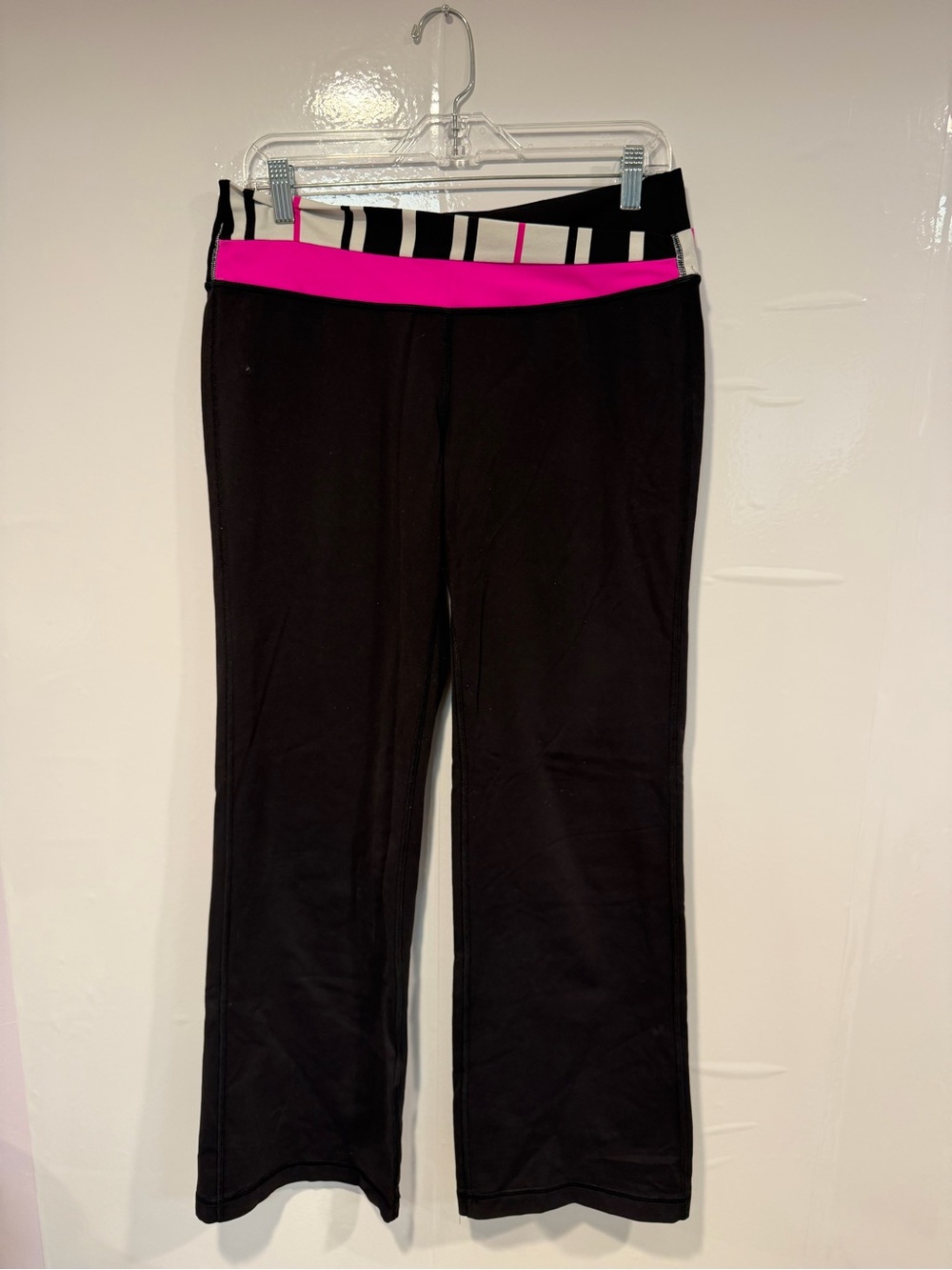 Vintage Lululemon wide leg black leggings